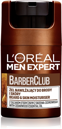 L’Oréal ParisMen Expert Barber Club crema idratante per viso e barba per uomo 50 ml