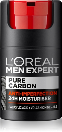 L’Oréal ParisMen Expert Pure Carbon crema giorno idratante contro le imperfezioni della pelle 50 g