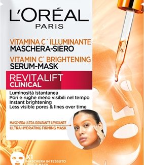 L’Oréal ParisRevitalift Clinical maschera illuminante viso con vitamina C26 g