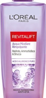 L’Oréal ParisRevitalift Filler acqua micellare idratante contro i primi segni di invecchiamento della pelle200 ml