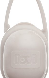 LOVIDummy Case 0+ m porta ciuccio colore Beige 1 pz