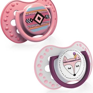 LOVIIndian Summer 0-3m ciuccio Girl 2 pz
