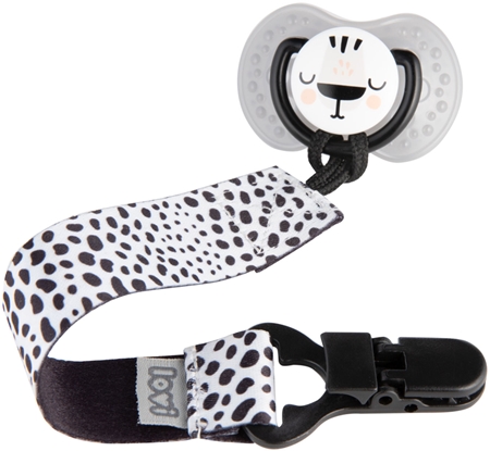LOVISalt & Pepper nastro per ciuccio 0+ m 1 pz