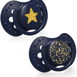 LOVIStardust Blue ciuccio 0-3 m 2 pz