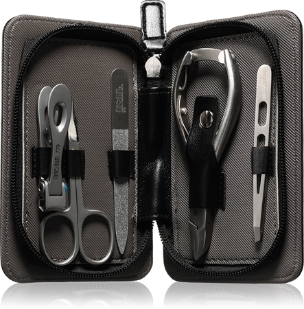 MagnumFeel The Style 237 Black Set per manicure per uomo 5 pz