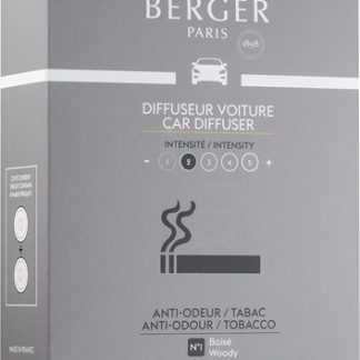 Maison Berger ParisAnti Odour Tobacco deodorante per auto ricarica 2x17 g