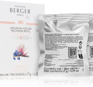 Maison Berger ParisLiliflora deodorante per auto ricarica 2x17 g