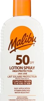 MalibuLotion Spray High Protection crema abbronzante SPF 50 200 ml