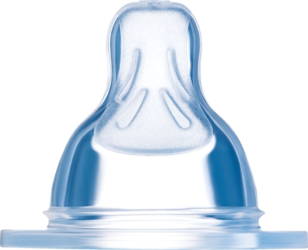 MAMBaby Bottles Teat 2 tettarella per biberon 2m+ 1 pz