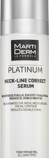 MartiDermPlatinum Neck-Line siero liftante intenso per rassodare il collo e il mento 50 ml