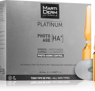 MartiDermPlatinum Photo Age HA+ siero anti-age in fiale con vitamina C 30x2 ml