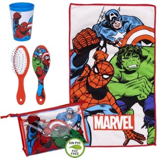 MarvelAvengers Travel Set kit da viaggio per bambini