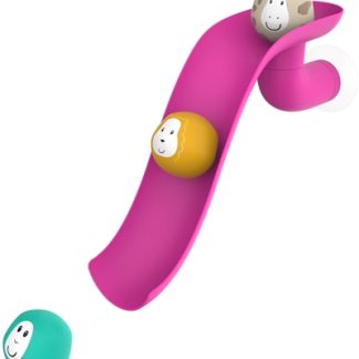 Matchstick MonkeyEndless Bathtime Fun Slide Set set di giocattoli per la vasca Pink 1 pz