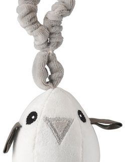 Maud N LilLittle Bird morbido giocattolo con fischietto Brown / Grey 1 pz
