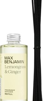 MAX BenjaminLemongrass & Ginger ricarica per diffusori di aromi 150 g