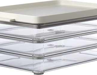 MepalOmnia contenitore per alimenti da conservare in frigorifero colore Nordic White 1 pz