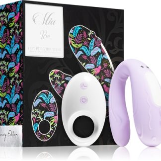 MiaRin Remote Control Partner Vibratore Purple 9 cm