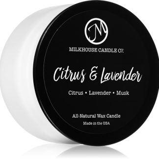 Milkhouse Candle Co.Creamery Citrus & Lavender candela profumata Sampler Tin 42 g