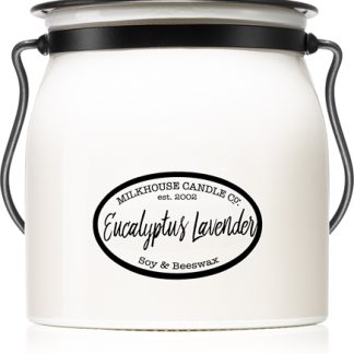 Milkhouse Candle Co.Creamery Eucalyptus Lavender candela profumata Butter Jar 454 g
