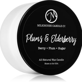 Milkhouse Candle Co.Creamery Plums & Elderberry candela profumata Sampler Tin 42 g