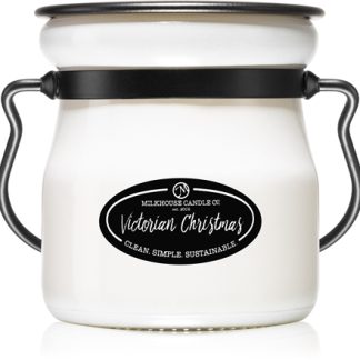 Milkhouse Candle Co.Creamery Victorian Christmas candela profumata Cream Jar 142 g