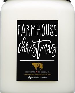 Milkhouse Candle Co.Farmhouse Christmas candela profumata Mason Jar 737 g