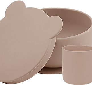 MinikoioiBLW I Bubble Beige set posate
