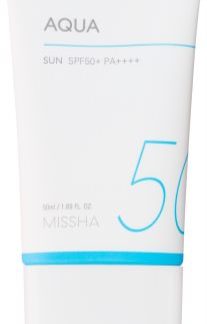 MisshaAll Around Safe Block Aqua Sun crema-gel abbronzante viso SPF 50+50 ml