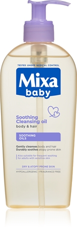 MIXAAtopiance olio detergente lenitivo per capelli e pelli con tendenza all'atopia 250 ml