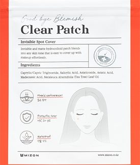 MizonGood Bye Blemish Clear Patch cerotto detergente anti-acne44 pz