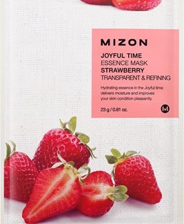 MizonJoyful Time Strawberry maschera in tessuto emolliente23 g