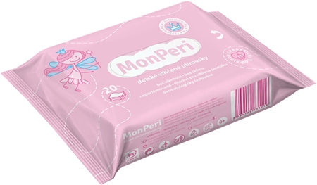 MonPeriBaby Wet Wipes salviette umidificate per bambini 20 pz