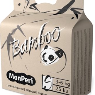 MonPeriBamboo Size S pannolini ECO usa e getta 3-6 kg 25 pz