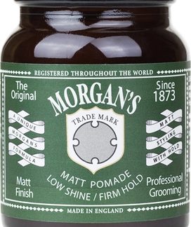 Morgan'sMatt Pomade Low Shine and Firm Hold pomata per capelli effetto matte 100 g