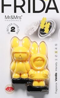 Mr & Mrs FragranceAndy & Frida Vanilla deodorante per auto 1 pz