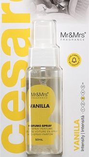 Mr & Mrs FragranceCesare Vanilla deodorante per automobili 50 ml