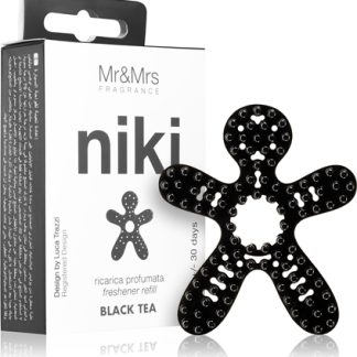 Mr & Mrs FragranceNiki Black Tea deodorante per auto ricarica 1 pz