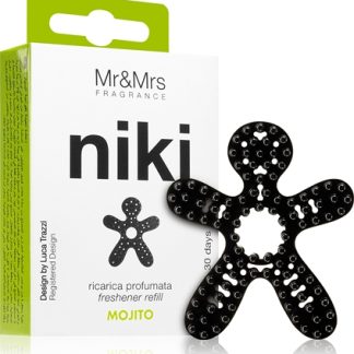 Mr & Mrs FragranceNiki Mojito deodorante per auto ricarica 1 pz