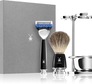MühleRYTMO Black Pure Badger Fusion kit per rasatura 1 pz