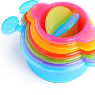 MunchkinBath Caterpillar Spillers giocattolo acquatico 9 m+ 7 pz