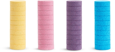MunchkinColor Buddies compresse frizzanti colorate da bagno 24 m+ 40 pz