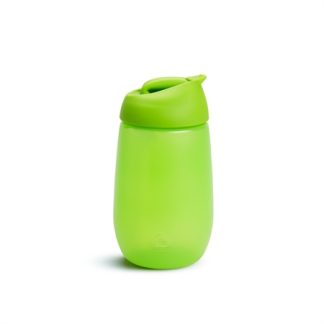 MunchkinSimple Clean bottiglia per bambini con cannuccia Green 12 m+ 296 ml