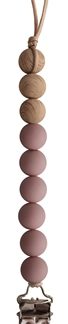 MushieEva fermaglio per ciuccio Cloudy Mauve 1 pz
