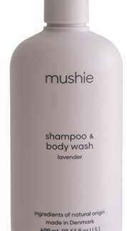 MushieOrganic Baby gel doccia e shampoo 2 in 1 per bambini Lavender 400 ml