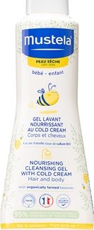 MustelaBébé Dry Skin gel detergente nutriente con crema protettiva per rigenerare le difese cutanee per neonati 300 ml