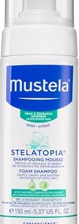 MustelaBébé Stelatopia shampoo mousse per neonati 150 ml