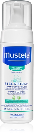 MustelaBébé Stelatopia shampoo mousse per neonati 150 ml