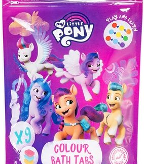 My Little PonyColour Bath Tabs compresse frizzanti colorate da bagno 9x16 g