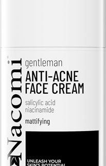 NacomiGentleman crema idratante matte per pelli acneiche per uomo50 ml