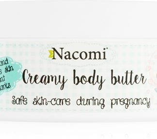 NacomiPREGNANCY FRIENDLY SKIN CARE burro corpo cremoso 100 g